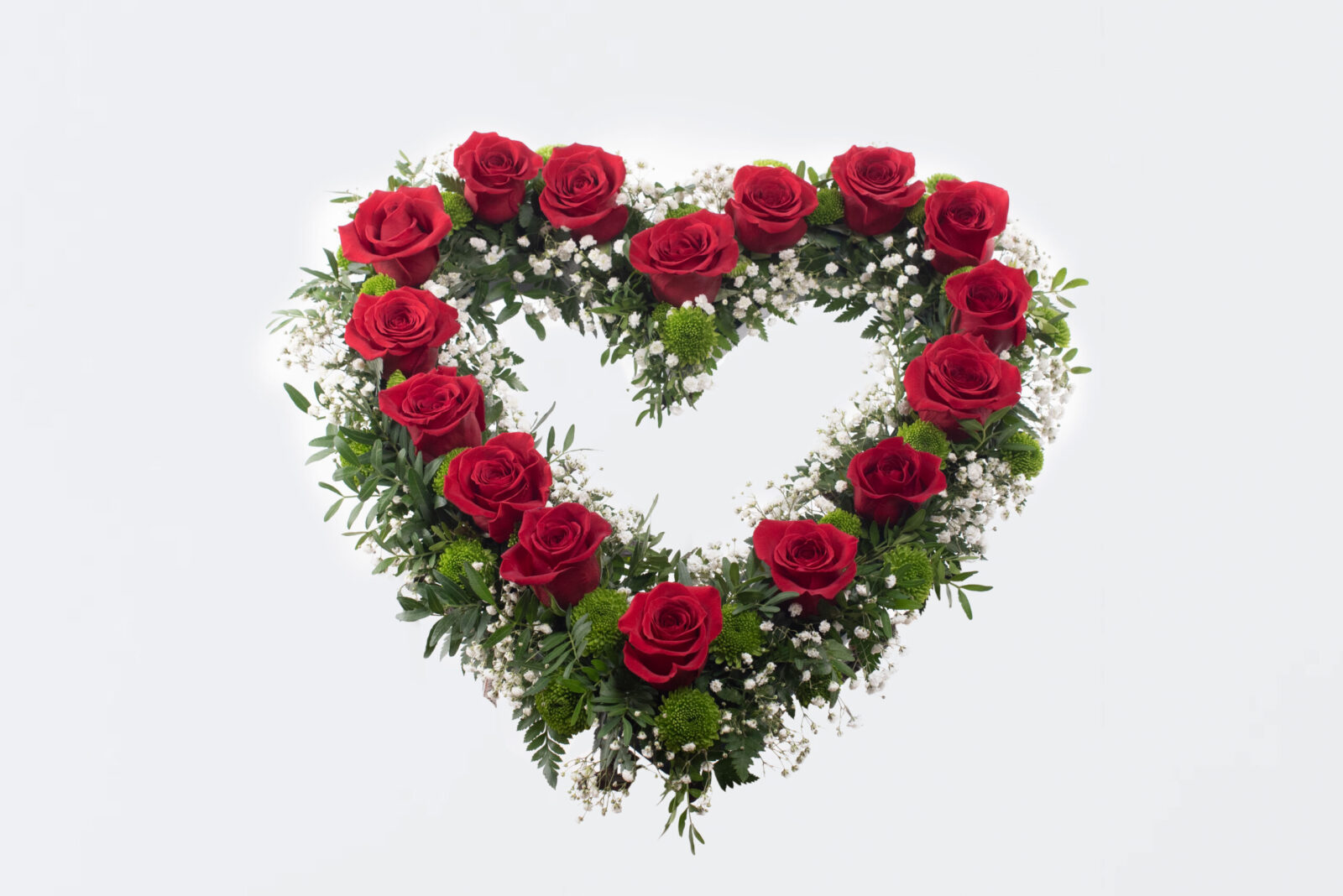 Cor de roses vermelles
