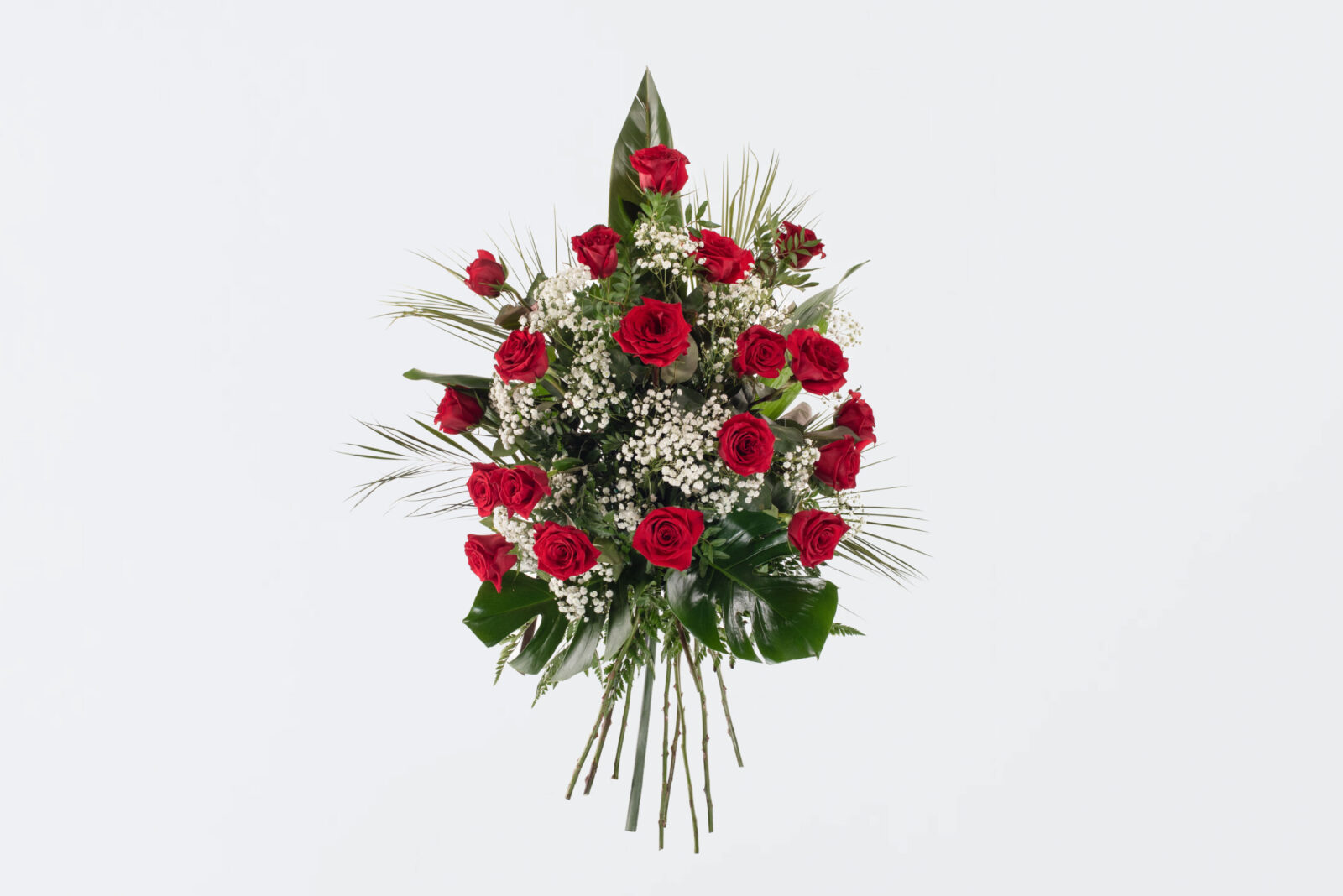 Palma de roses vermelles